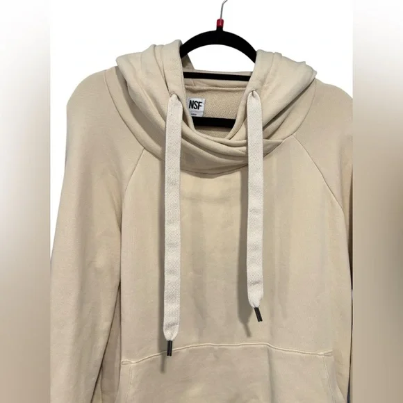 NSF Lace Up Cream Hoodie - Picture 6 of 8